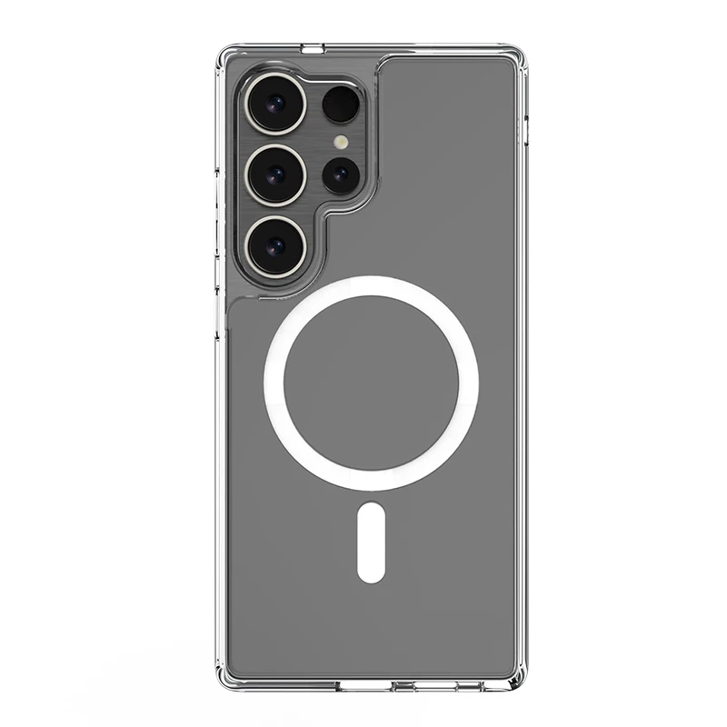 Guangzhou Wholesale Mobile Phone Case Clear Magnetic Mobile Case Factory Stock Phone Case For iPhone 11~16 Samsung A16 A06 S25