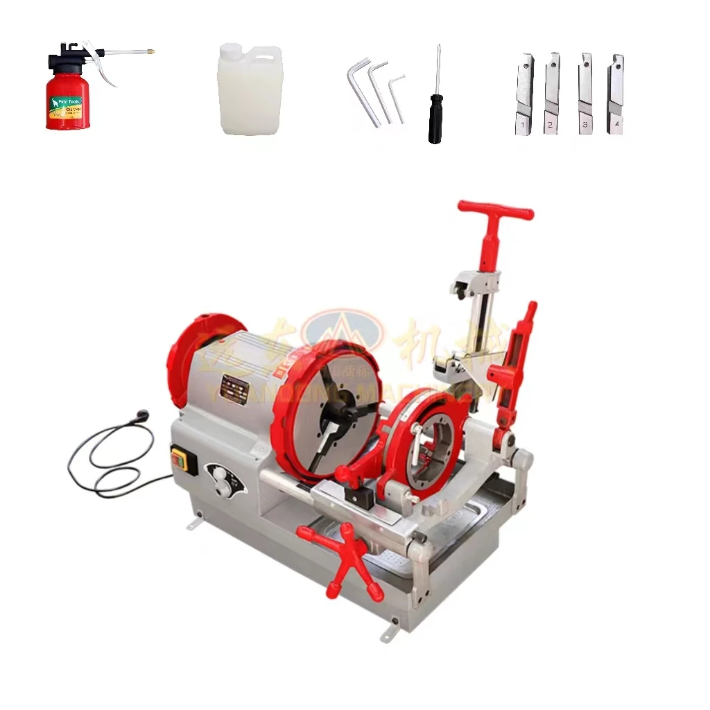 Manual Pipe Threading Automatic 220V Machine Screw Threader CNC Electric Equipment For Sale
