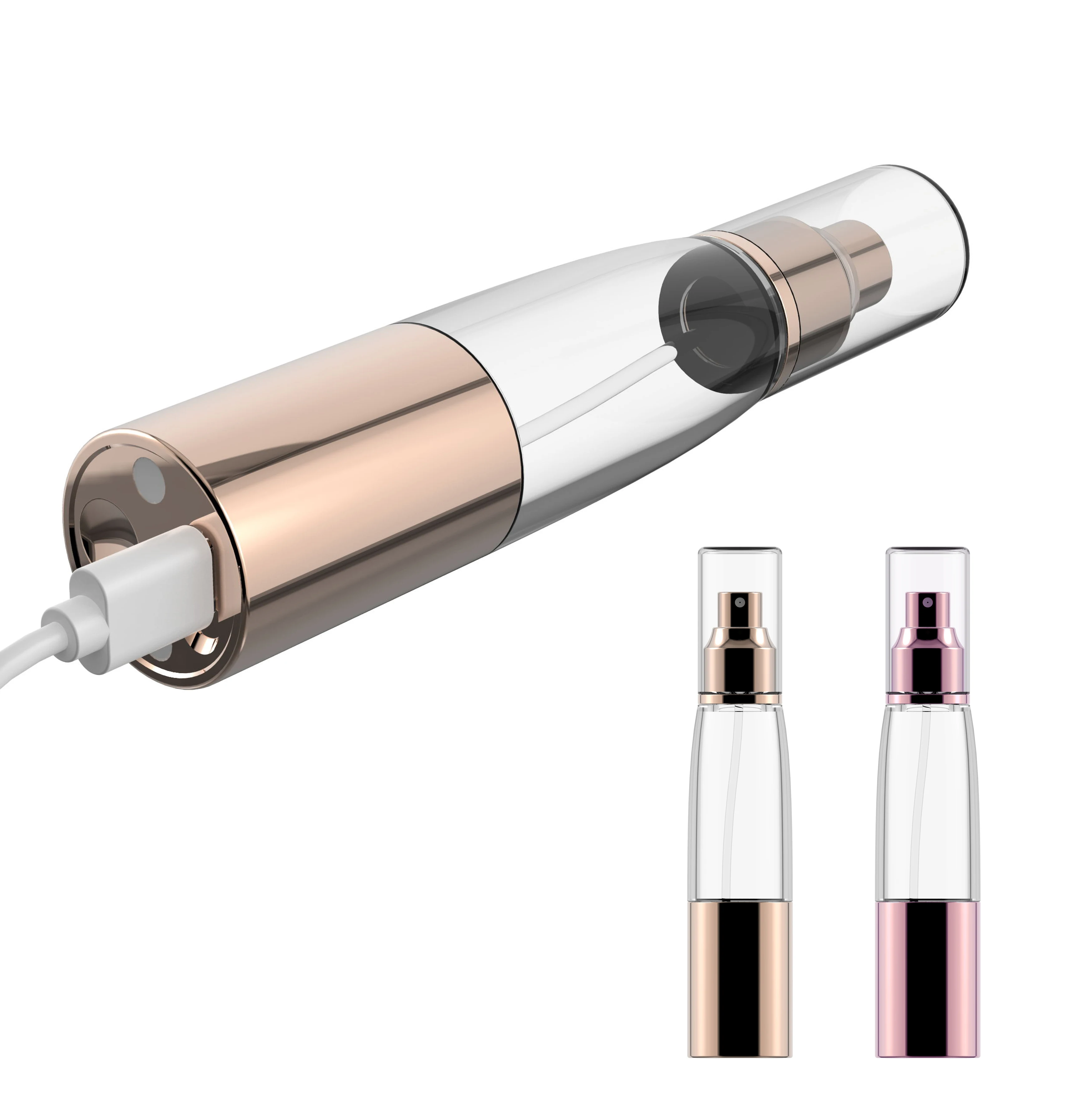 Newest Fashion Skin Care Mini Design Hot Sale Rechargeable Low Price  Press Style Hydrogen Water Vaporizer