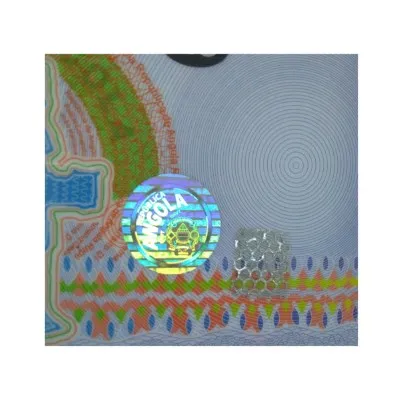 3d Hologram Hot Stamping PET Plastic PVC
