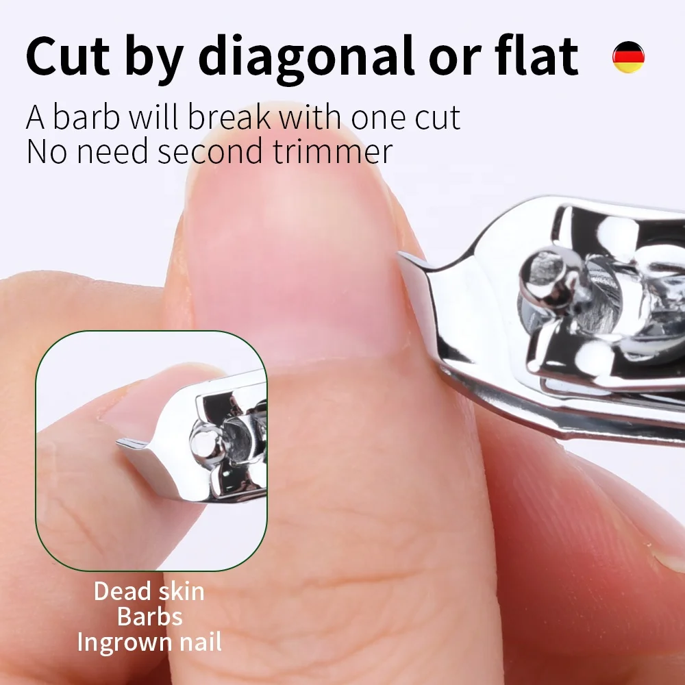 Portable Stainless Steel Nail Clipper Travel Grooming Kit New Trending 16-Piece Manicure Pedicure Set for Nail Art