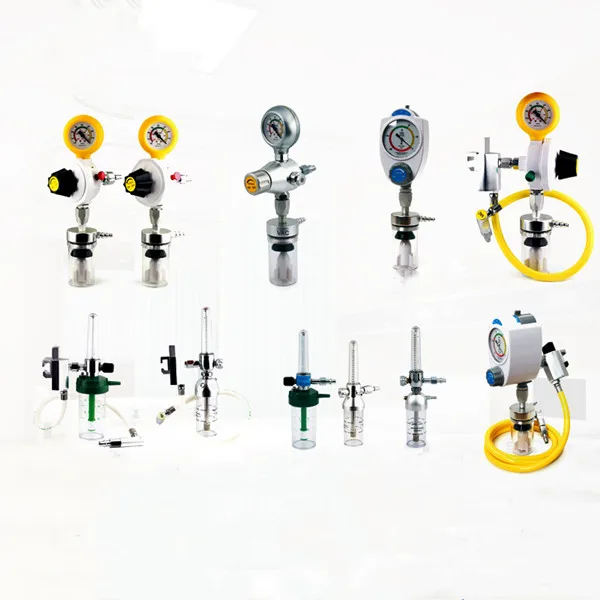 GOGO Manufacture Pressure Medical Oxygen Regulator, Gas Meter  Regulator Flowmeter, Oxygen  Cylinder Valve