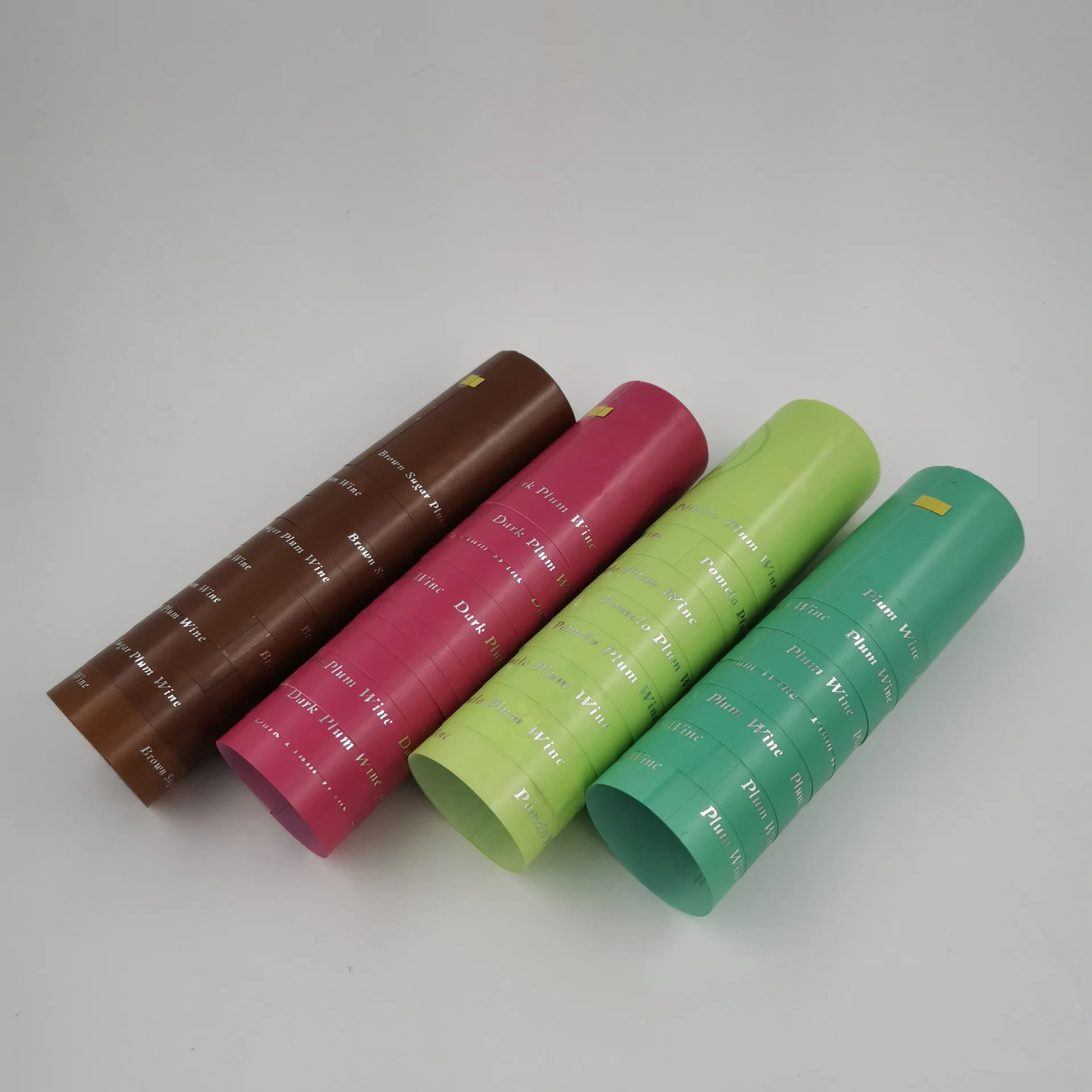 Customize PVC Heat Shrink Caps Seal For Champagne Wine Liquor Bottle Cap Shrink Wrap With Tear stripe