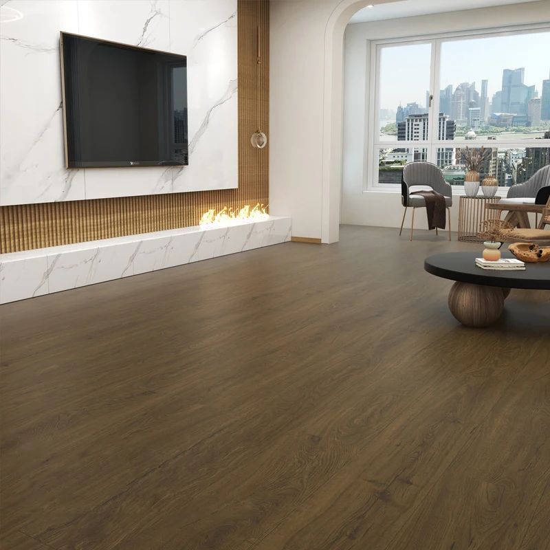 Hot Sale Nature Green Stone Plastic Non Slip Waterproof Vinyl Spc Flooring Sheet Raw Material Spc Flooring 4