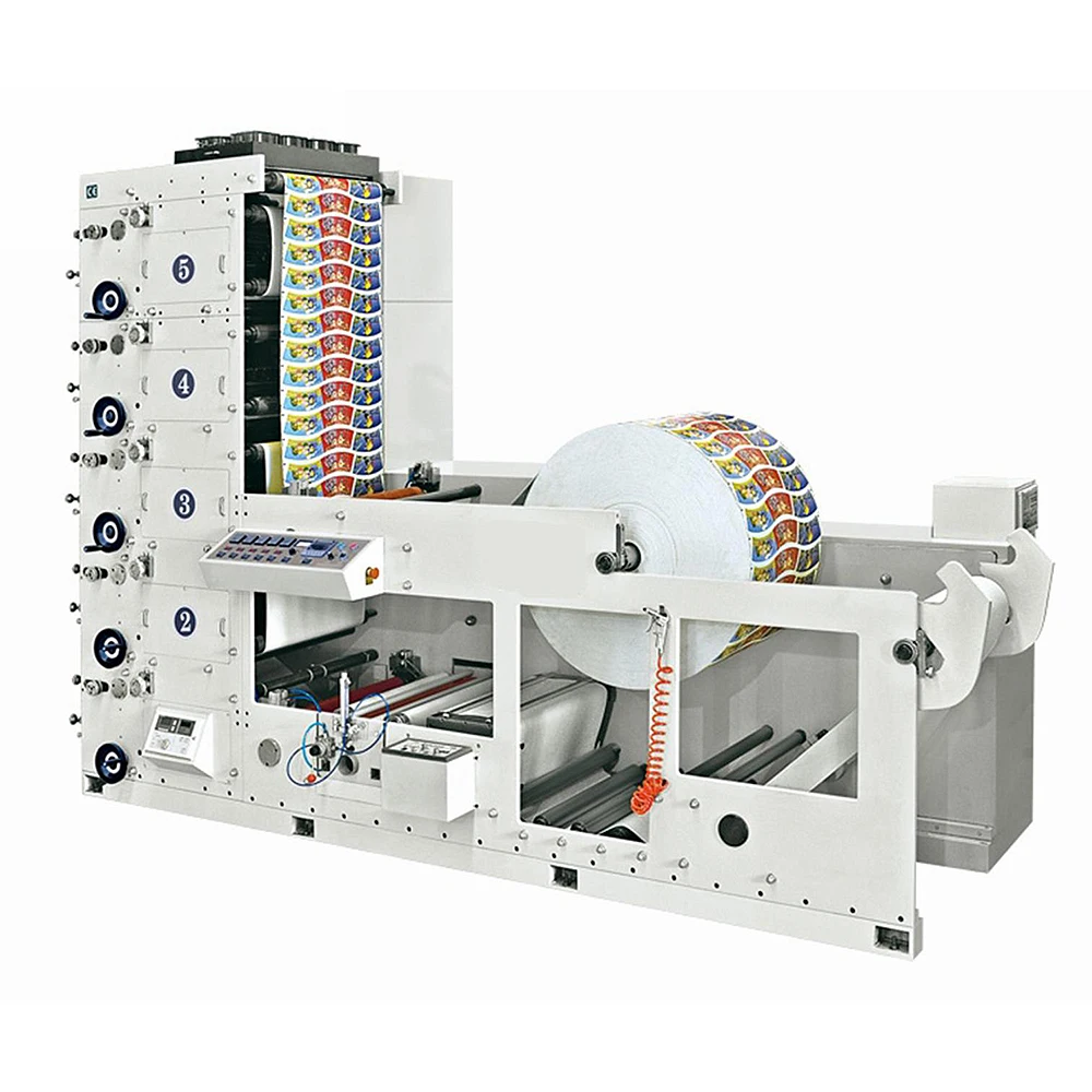 UV flexo printing and die cutting machine for paper cups