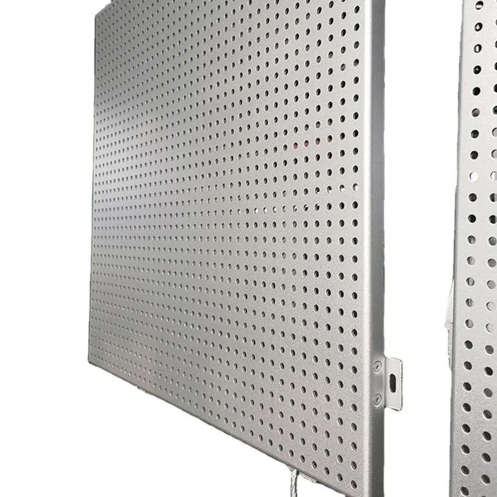Commercial Outdoor Wall Cladding  perforated aluminum sheet carved aluminum plate punched special shaped aluminum veneer