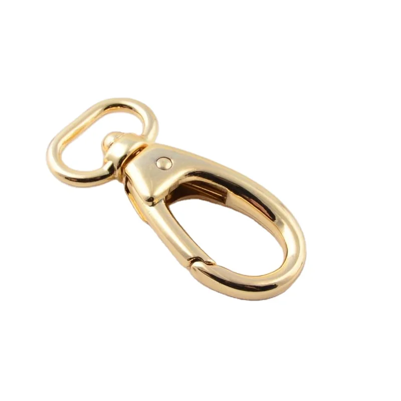 handbag accessories metal leather Shoulder strap snap hook zinc alloy die casting doghook for case