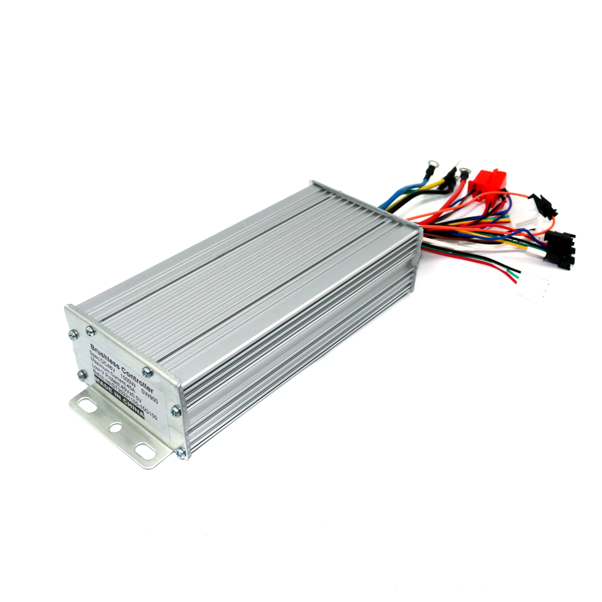 GREENTIME 48V/52V/60V/72V 1500W 45A Brushless DC Motor Controller Ebike Controller +SW900 Display One Set