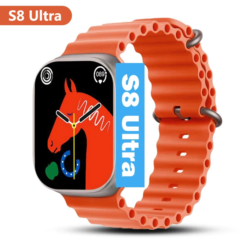 New S8 Ultra Smartwatch Series 8 Pro Max Smart Watch 8 With Blood Pressure Heart Rate Monitoring