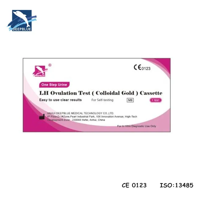 DEEPBLUE Home Use Rapid Diagnostic Ovulation Test Medical Factory LH Ovulation Test With CE
