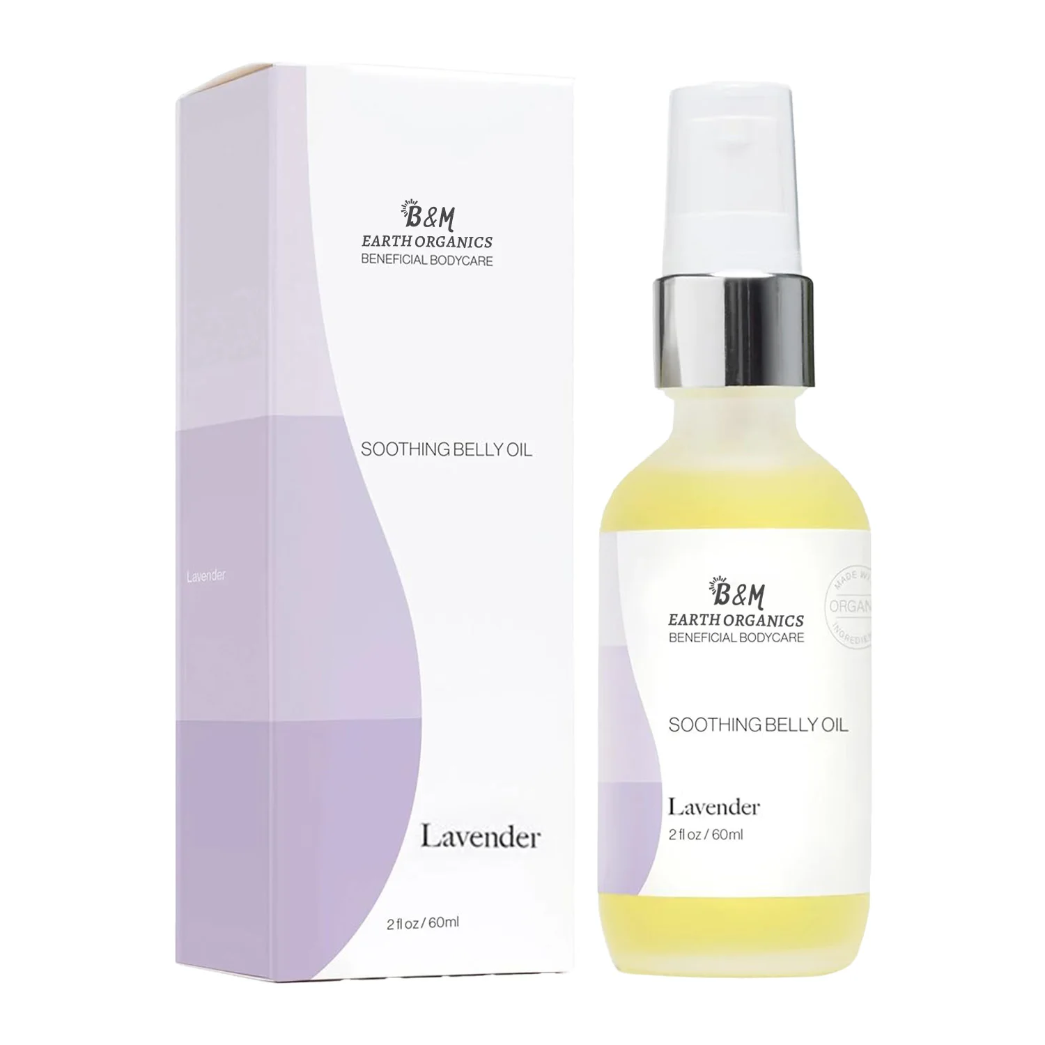 Natural Soothing Belly Oil Plant Based Cruelty Free Clean Beauty