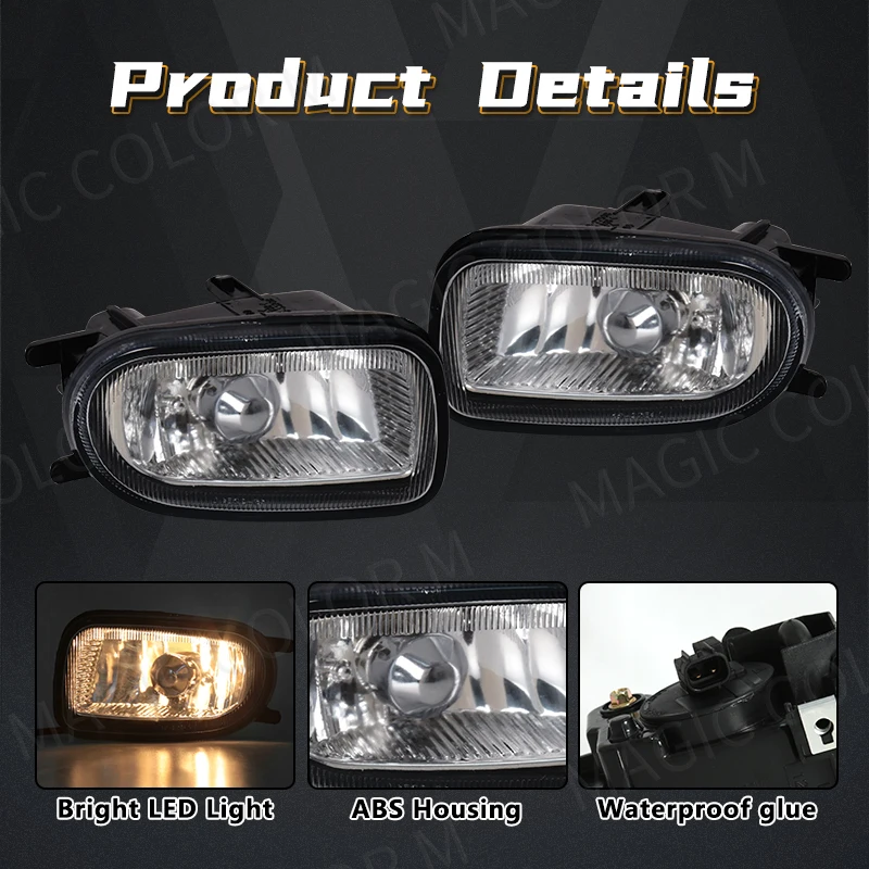 NEW Fog Lamp For Nissan Sentra Sunny N16 2000 2001 2002 2003 Daytime Running Light DRL Car Front Bumper Halogen Headlight 12V