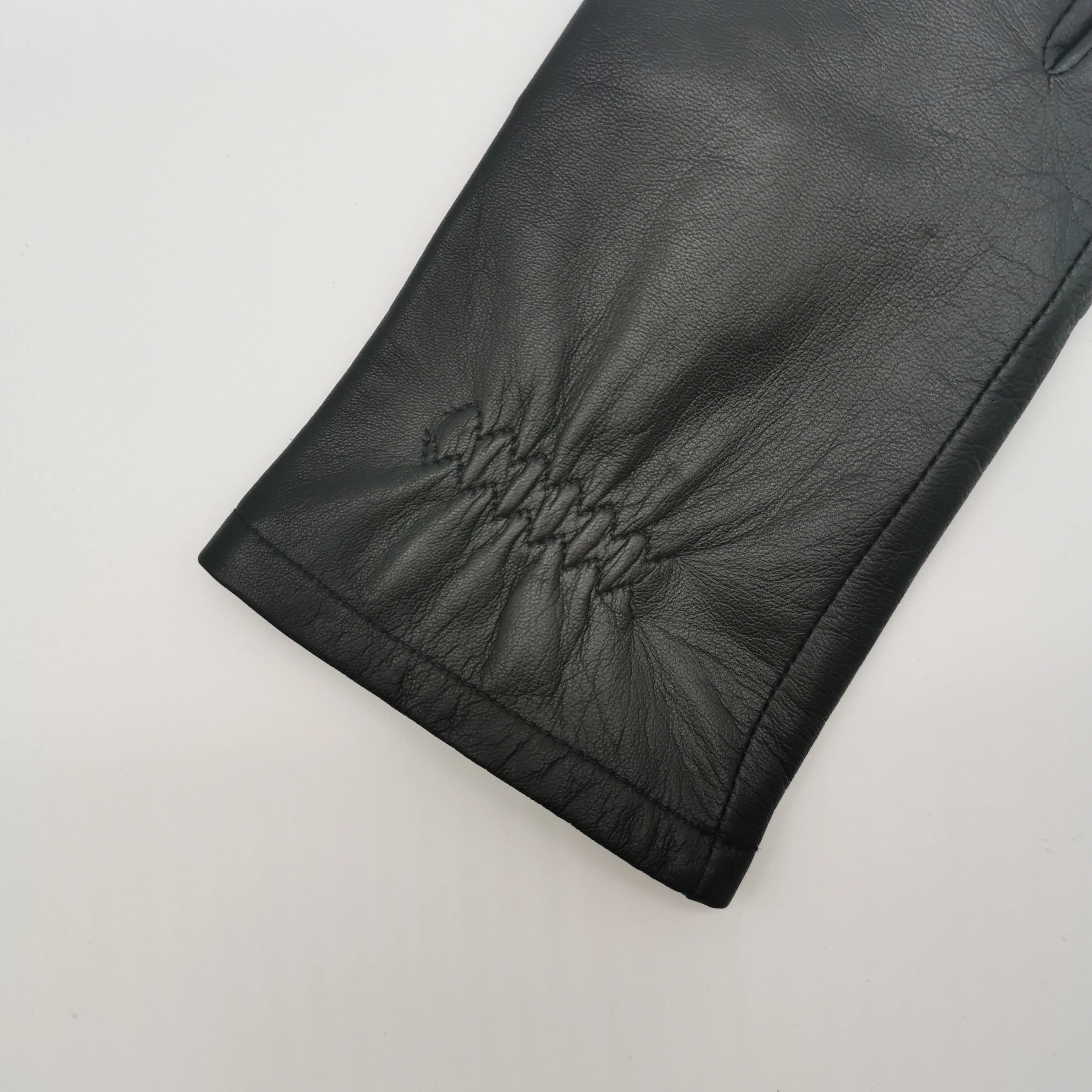 Женские теплые зимние кожаные перчатки для рук с сенсорным экраном для велосипеда