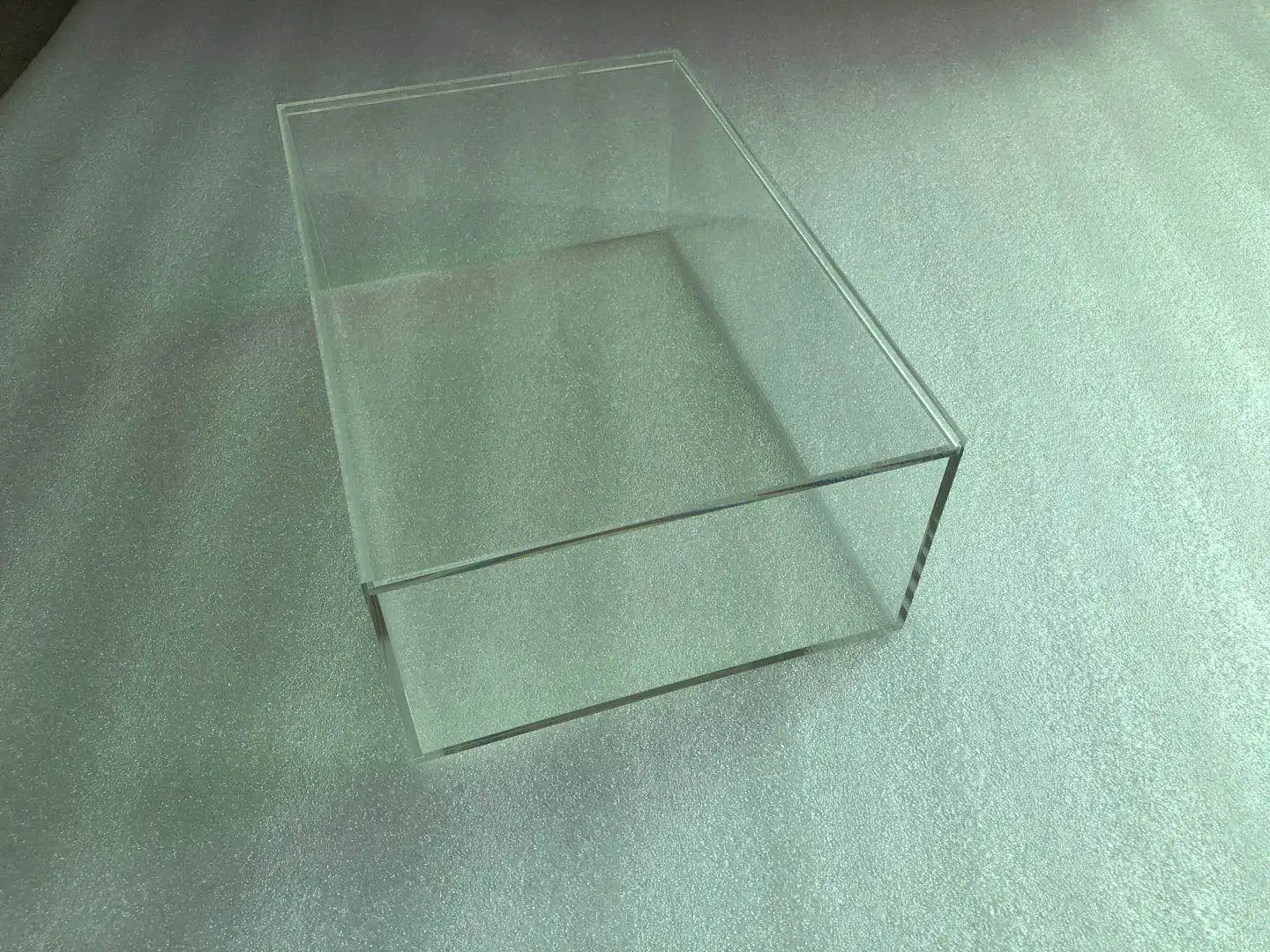 Customize Clear Acrylic Box With  Sliding Lid Storage Package Box