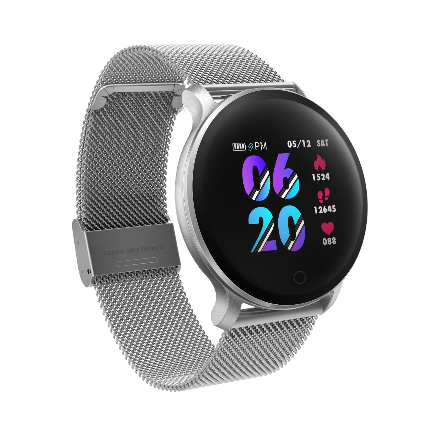 LIGE 2021 Новый смарт-часы для мужчин полный сенсорный экран спортивные IP68 водонепроницаемые часы Смарт-часы для фитнеса