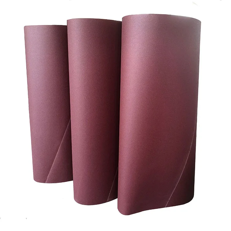 #40-# 400Paper Based Brown Fused Alumina Sanding Belt For Board,Leather,Wood Polishing