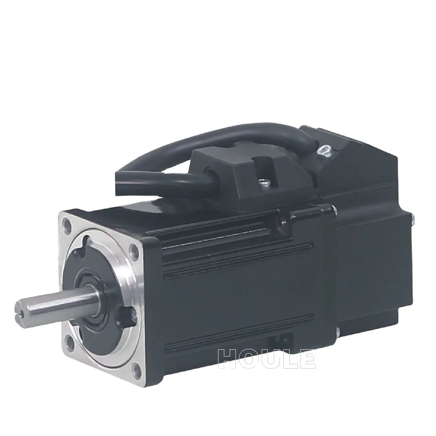 HOULE горячая Распродажа 48-вольтовый 50 Вт 3000 об/мин 0.16N. М с высоким качеством и низкой мощности серводвигатель переменного тока с Драйвером