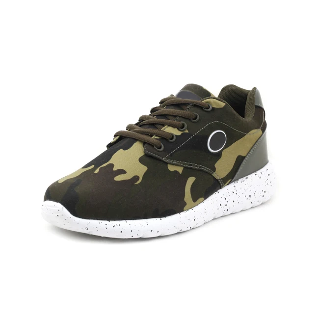 2023 Fashion light weight camouflage color block eva foam sole sport shoes sneakers for men