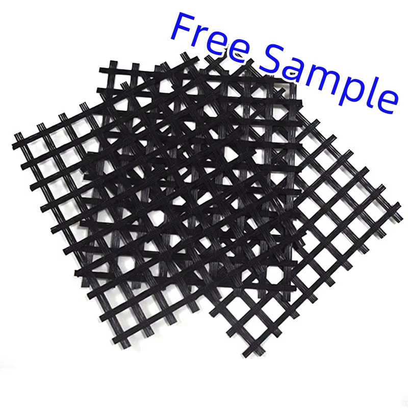 Factory Price Biaxial geogrid polyester geogrid uniaxial biaxial geogrids used in road strengthening retaining wall high way