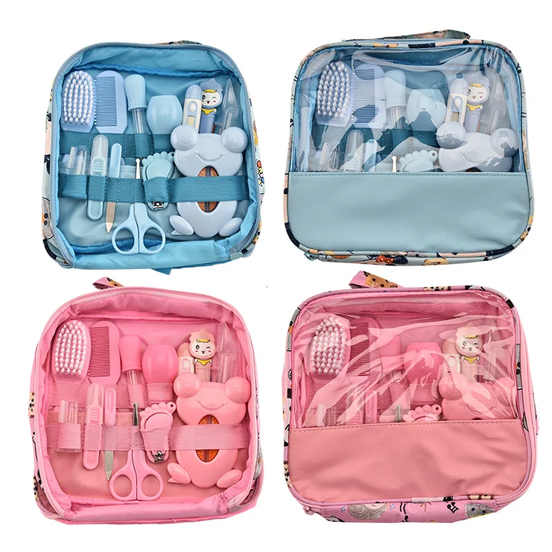 
Hot sale 13 pcs set factory promotion baby care supplies baby nail care clippers set 
