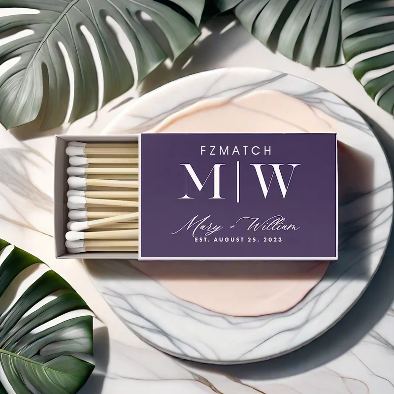 For Household High Quality Wooden Matchsticks With Various Color With Long Lengths Wholesale Bulk Lower Moq Price Custom Matches