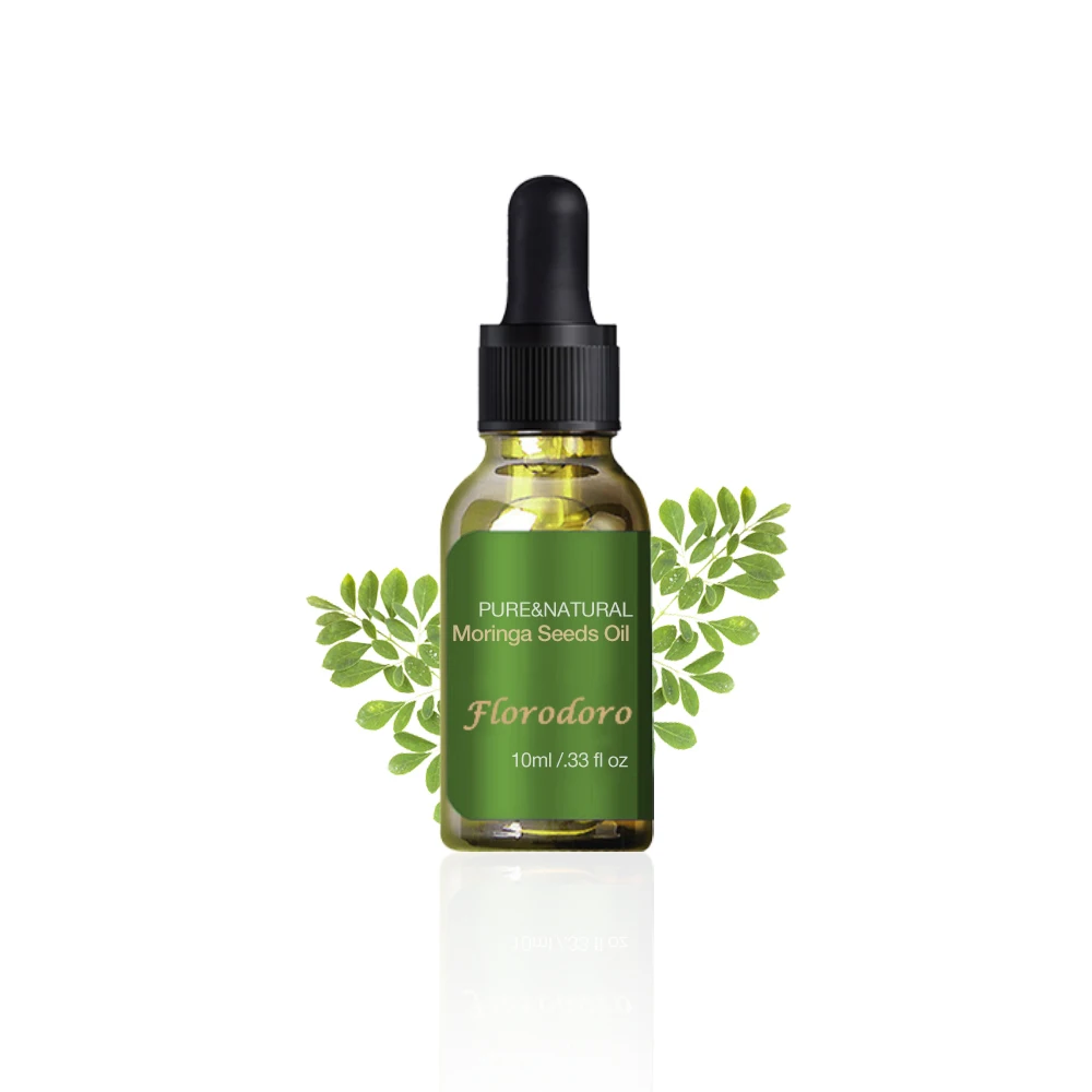 Factory supply organic 100% pure cold pressed moringa seed oil in bulk price