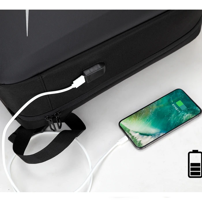 New design waterproof laptop backpack smart USB travel youth backpack bag custom logo