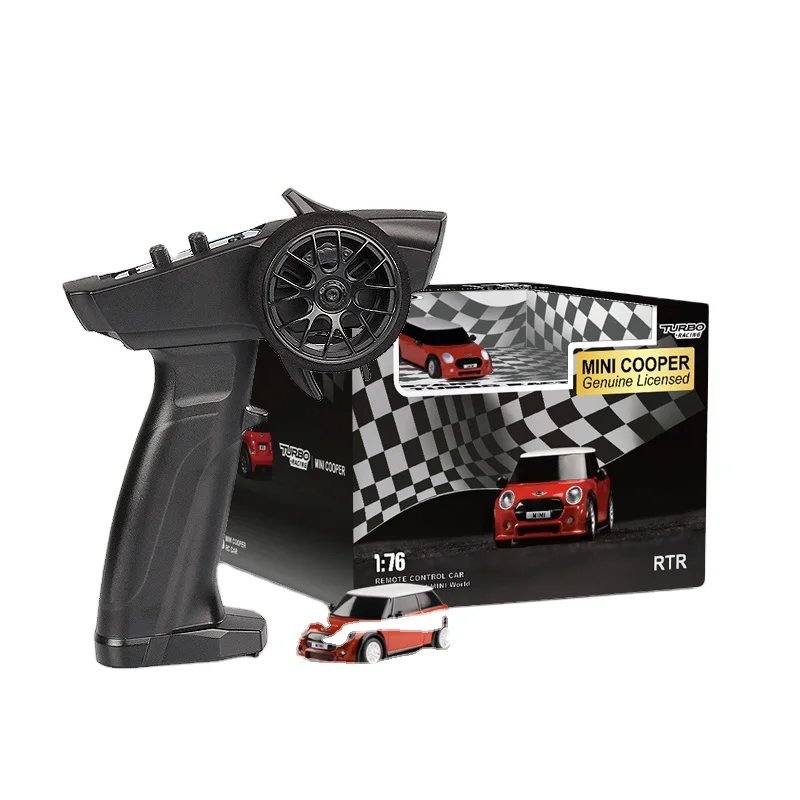 Мини Купер F56 3-дверный люк 1/76 радиоуправления с турбонаддувом гоночный Радиоуправляемый автомобиль RTR комплект для детей и взрослых