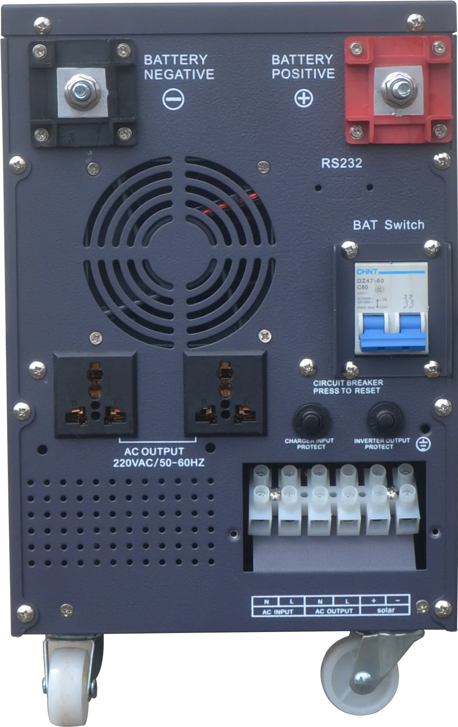 Tengyu Tech Solar Inverter 6KW 5KW 4KW 3kW 2KW 1.5KW  24V 48V 96V Industrial frequency pure sine wave inverter