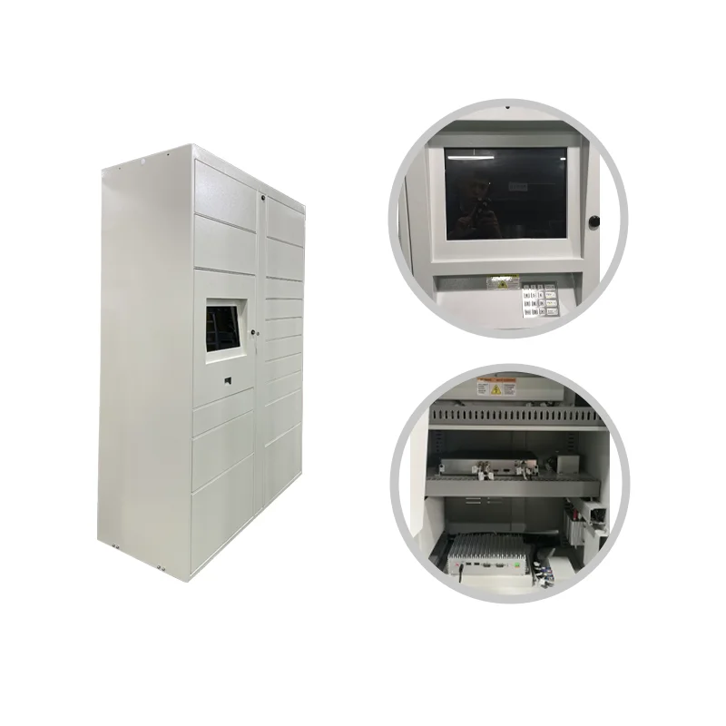 TCP IP-сеть наружная панель доступа система управления ПК с RFID-картой электромагнитный замок экспресс-коробка киоск доставки Мульти