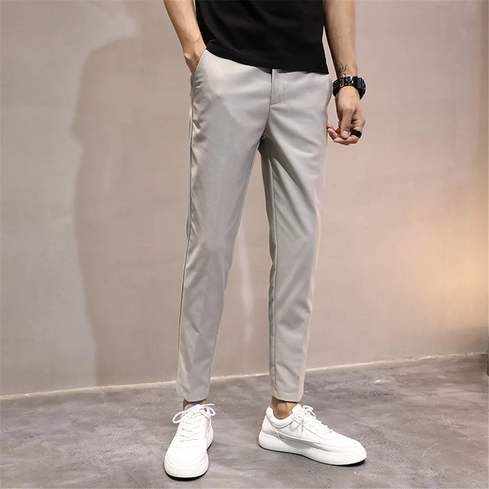 Wholesale China Mens Slim Pants Trousers Mens Classic Formal Trousers