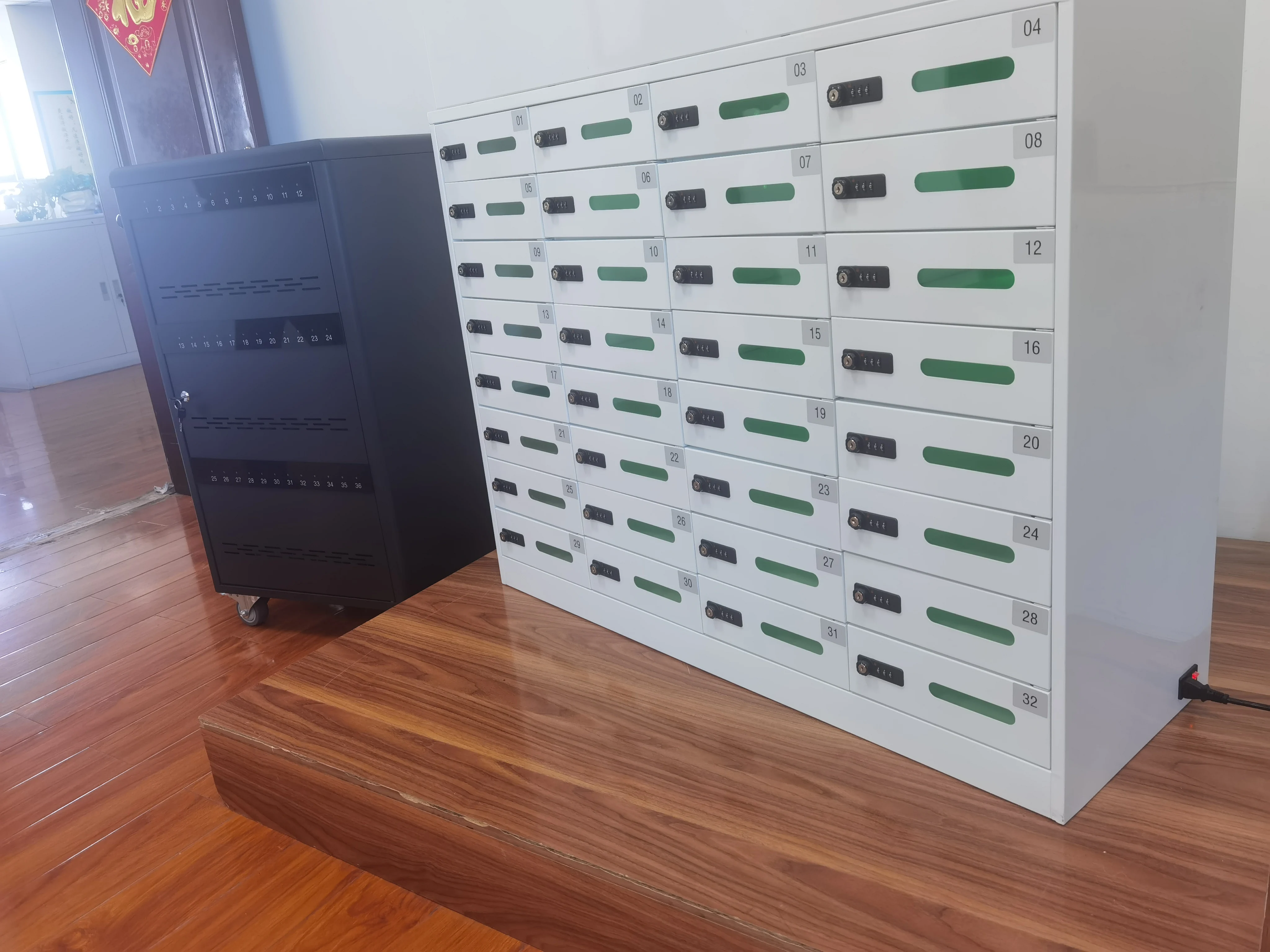 Cell Phone Laptop Tablet Storage Super Charging Locker Public Mobile Phone Charging Locker for multimedia classroom