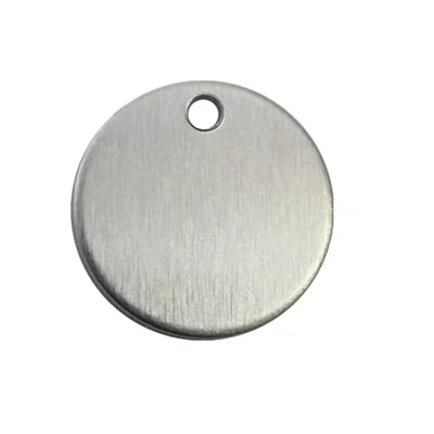 Aluminum copper Stamping Blanks stamping parts 3/4 Inch Round with Hole without hole