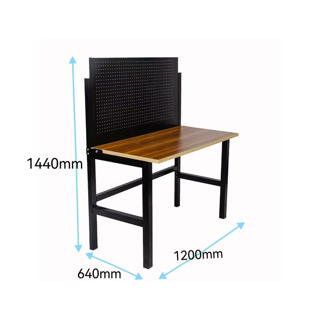 High Quality Anti-static Folding Working Table  With Solid Rubber Wood  And Mass-producible for Living and Working