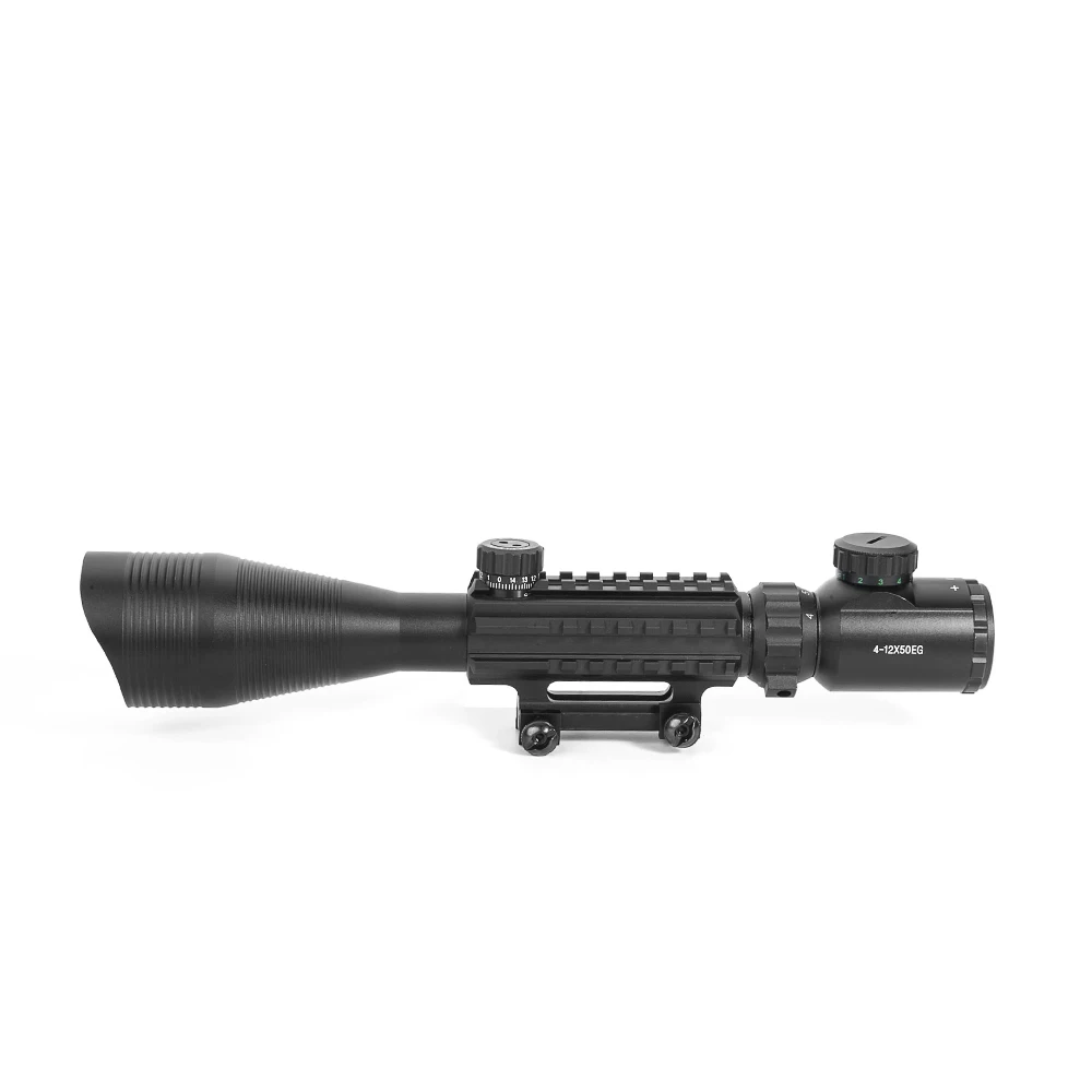 4-12x50eg двойное освещение рефлекторный голографический прицел красный лазерный оптические прицелы