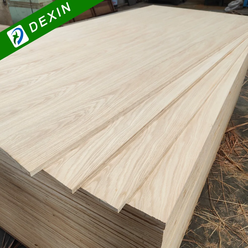 2023 Hot Sale Oak/ Teak/ Walnut Veneer on Plywood 2mm~25mm Fancy Playwood for Interior Decoration