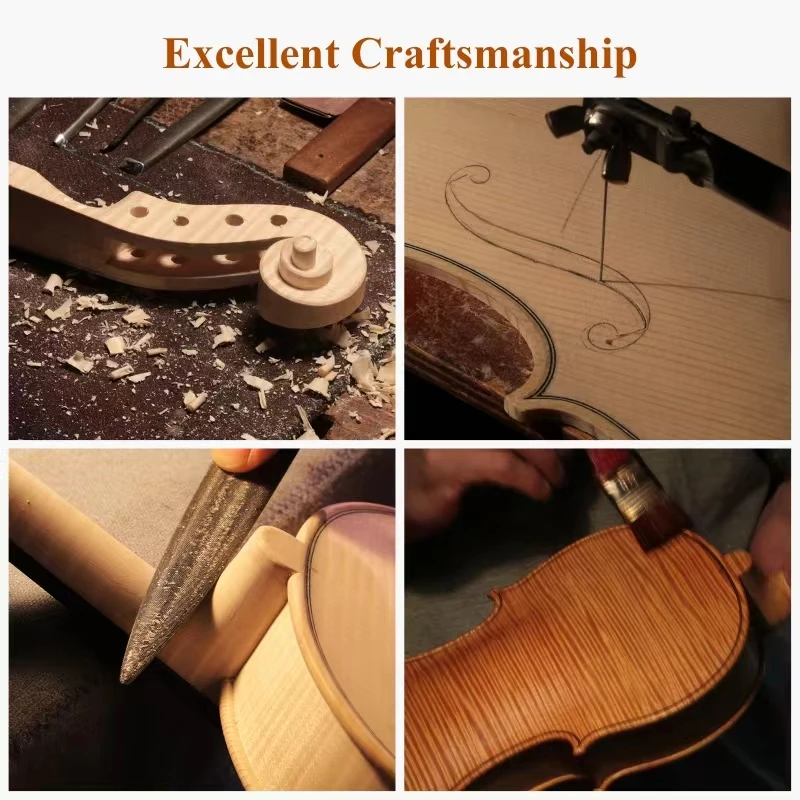 Professional custom violin sound quality design Panel material with veneer linden plywood suitable for unique demand scenes