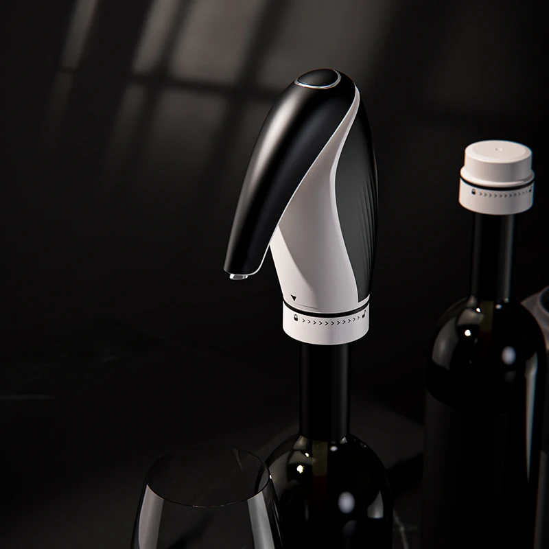 Automatic Electric Wine Dispenser, Grade Plastic Nozzle Sprayer Liquor Dispenser Wine