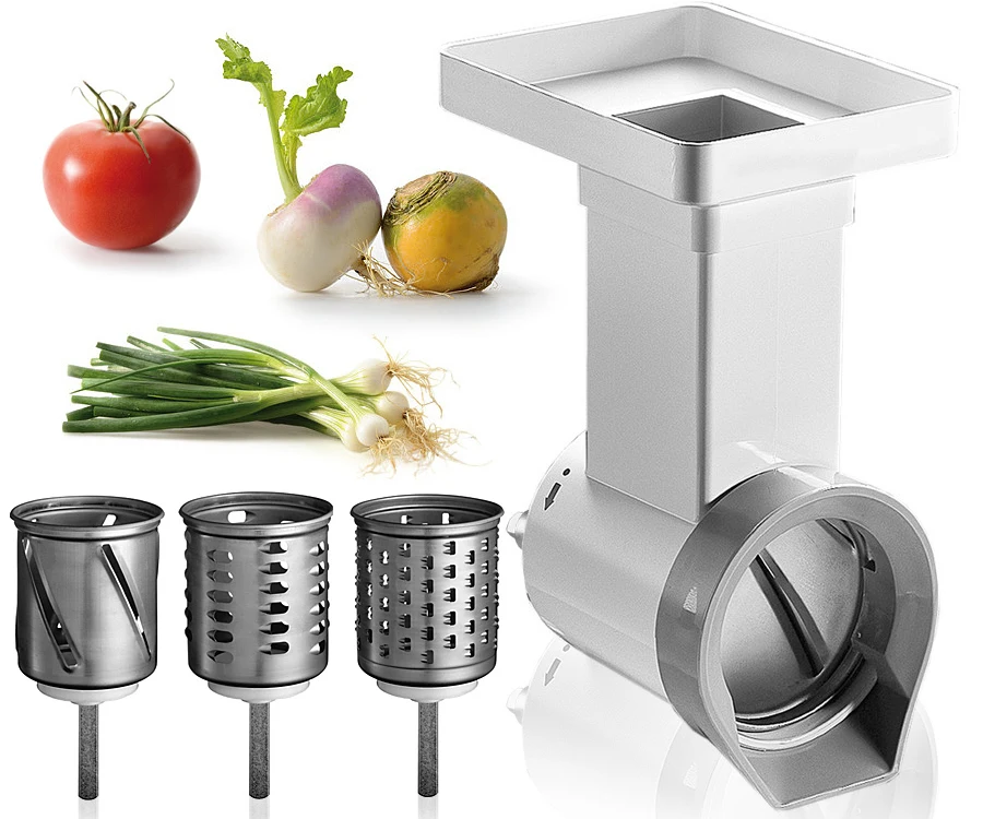 KA Metal Grinder Accessories for Vertical Mixer Electric Food Processor Vegetable Shredder Kitchen Auxiliary Mixer Accessories