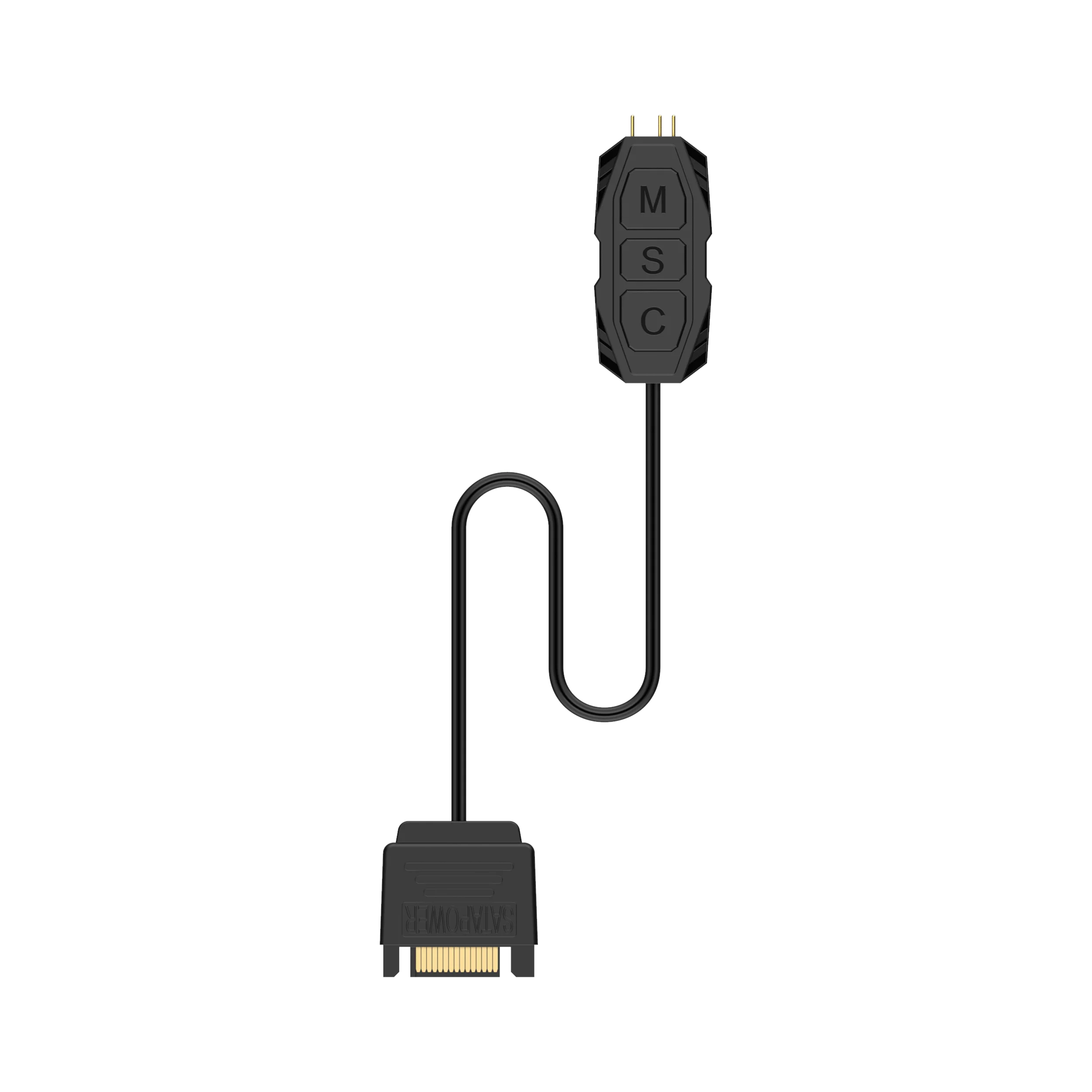 SATA Mini 5V-3PIN / 12V-4PIN ARGB Controller lil heatstick chassis fan light LED Controller Computer fans ARGB Lighting sync