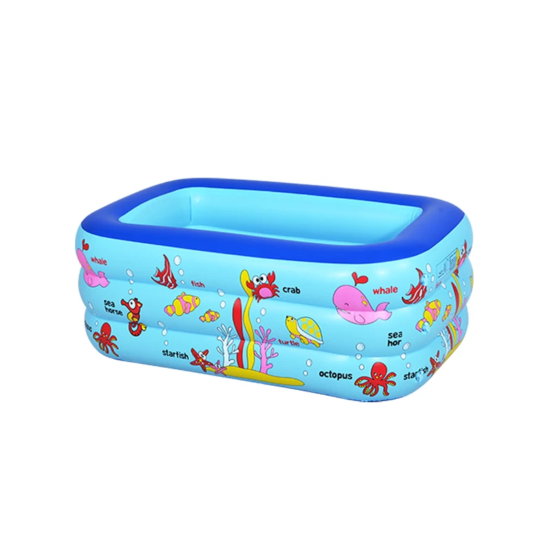 
180 cm Summer Cool Bath Pool,Fold able Swimming Pool,PVC Fold able Square Inflatable Swimming Pool For Sale 2021 