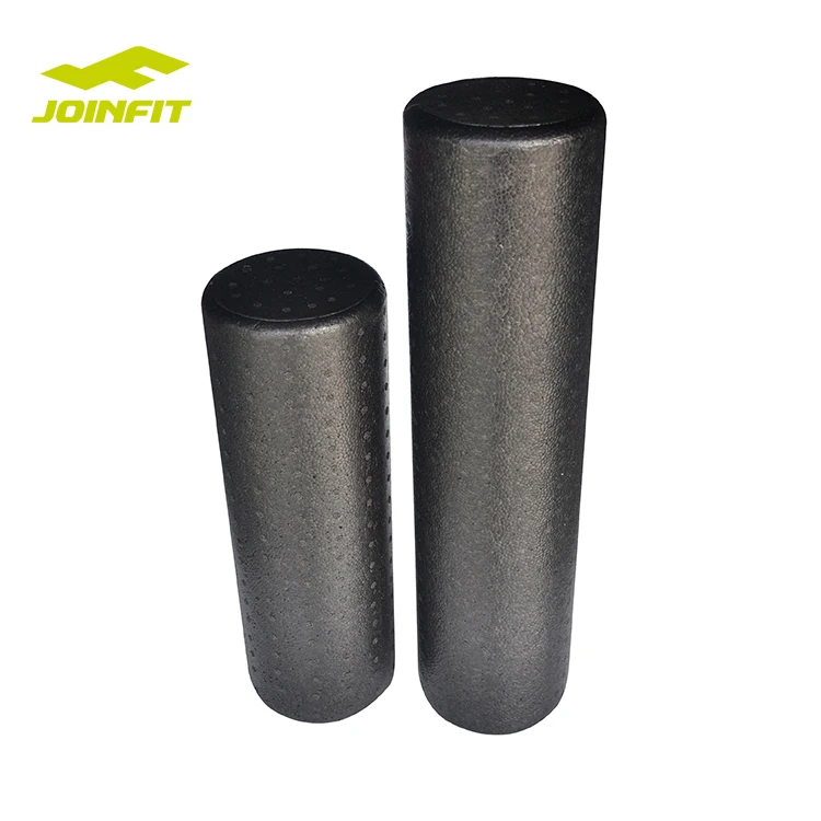 Black EPP Foam Roller with PU cover