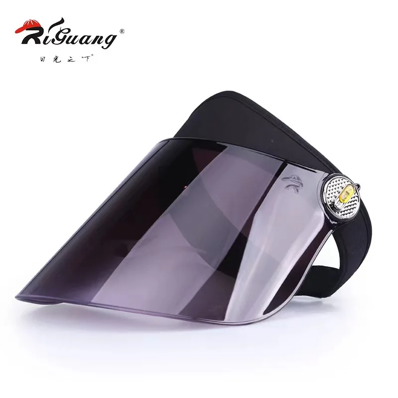 Simple grey comfortable visor