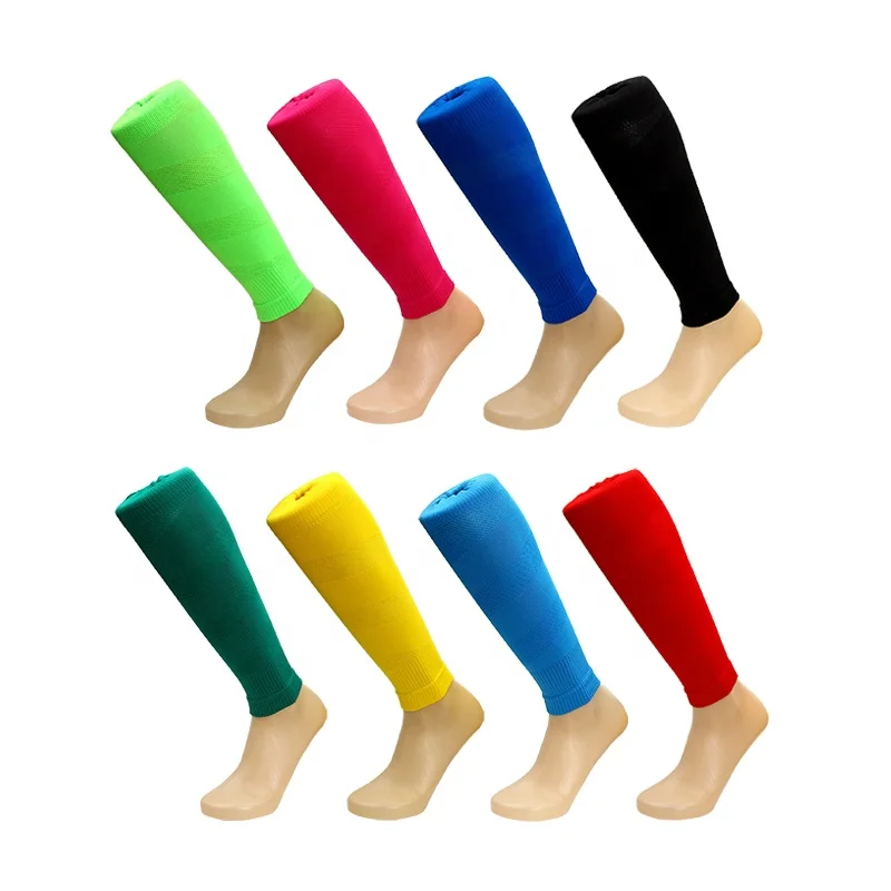 Professional Football Legging Sleeve Sports Protective Compression Sleeve Knee High Calf Sleeves Soccer Socks