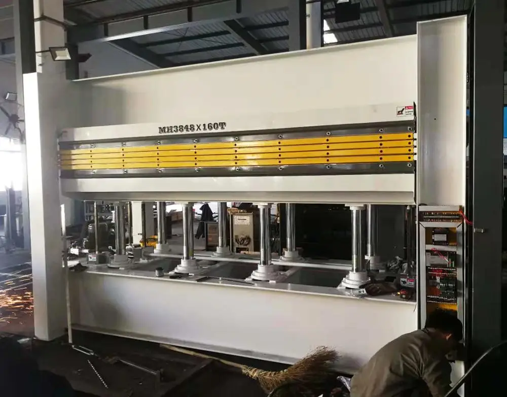 Wood Laminate Door Hot Press Machine