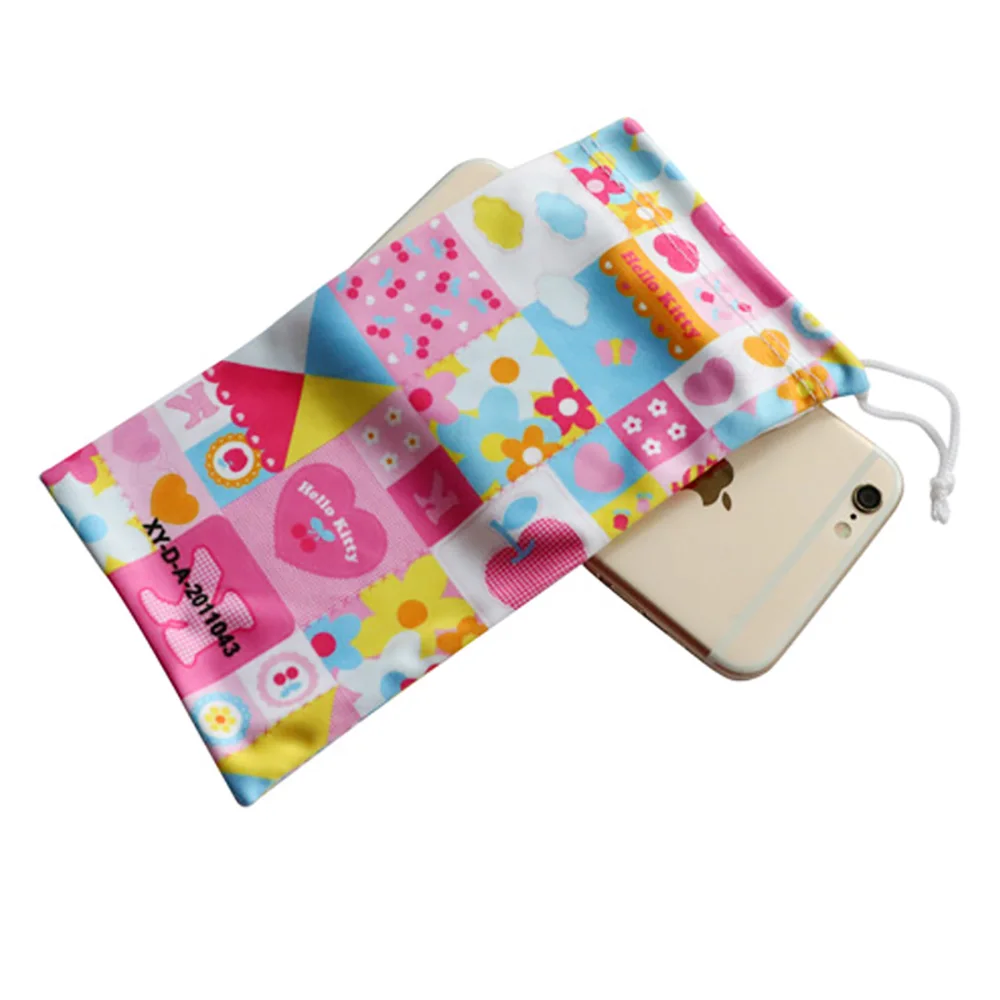 Wholesale ladies cell felt phone pouch pouch