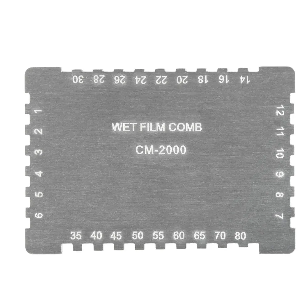CM-2000 Wet Film Comb architectural coating, color coating, varnish coating thickness meter tester