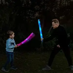Fidget Toys glow in dark Light Up Pop Tubes Party Favors squeeze Tubes Stress Relief Toys