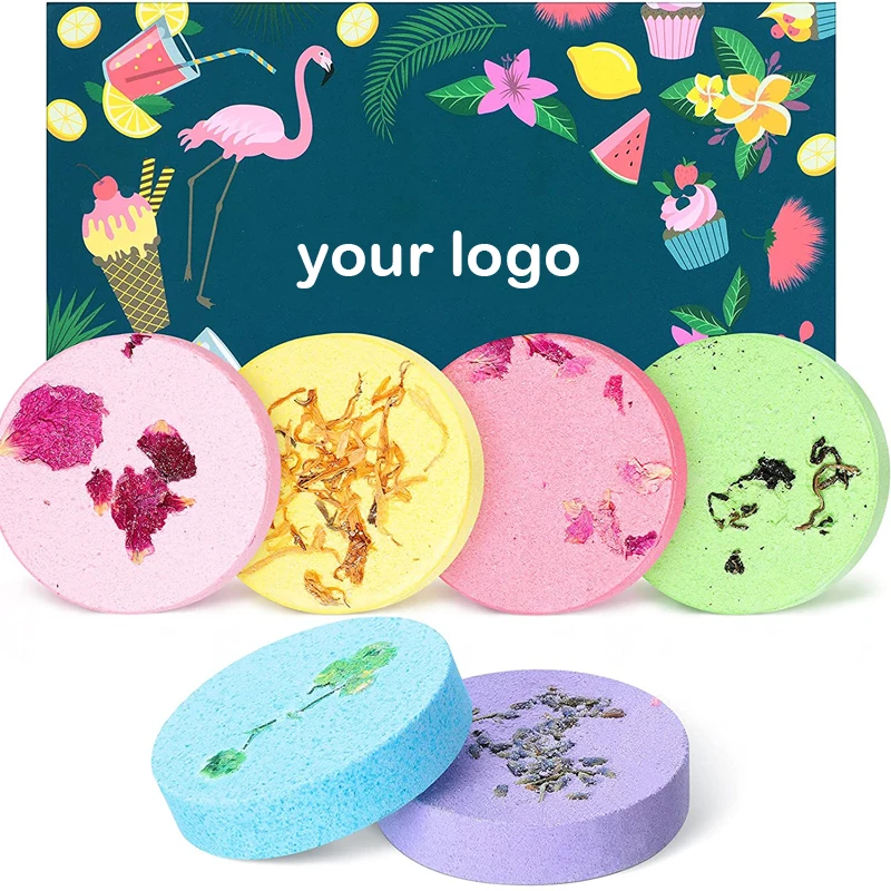 OEM Wholesale Private Label Custom Packaging Organic Essential Oil Natural Aromatherapy Shower Steamers