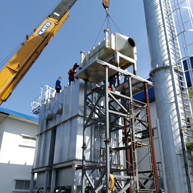 Industrial Harmful Gas Removing Air Pollution Control Device Gas Scrubber Acid Fume Scrubber